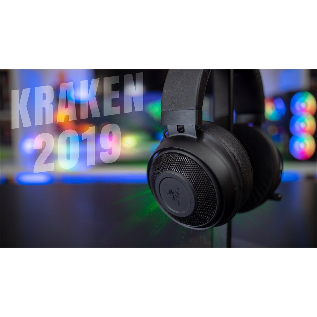 [ GIÁ SỐC ] - [ HOT ] - [ RẺ VÔ ĐỊCH ] -  Tai nghe Razer Kraken Black Edition - Chính Hãng Việt Nam - Mới 100%