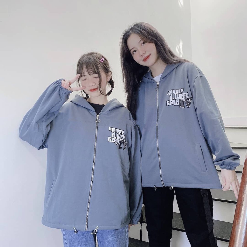 Áo Khoác Hoodie MONKEY LUFFY unisex (Ảnh thật) - ÁO KHOÁC NỈ MONKEY 5D | BigBuy360 - bigbuy360.vn