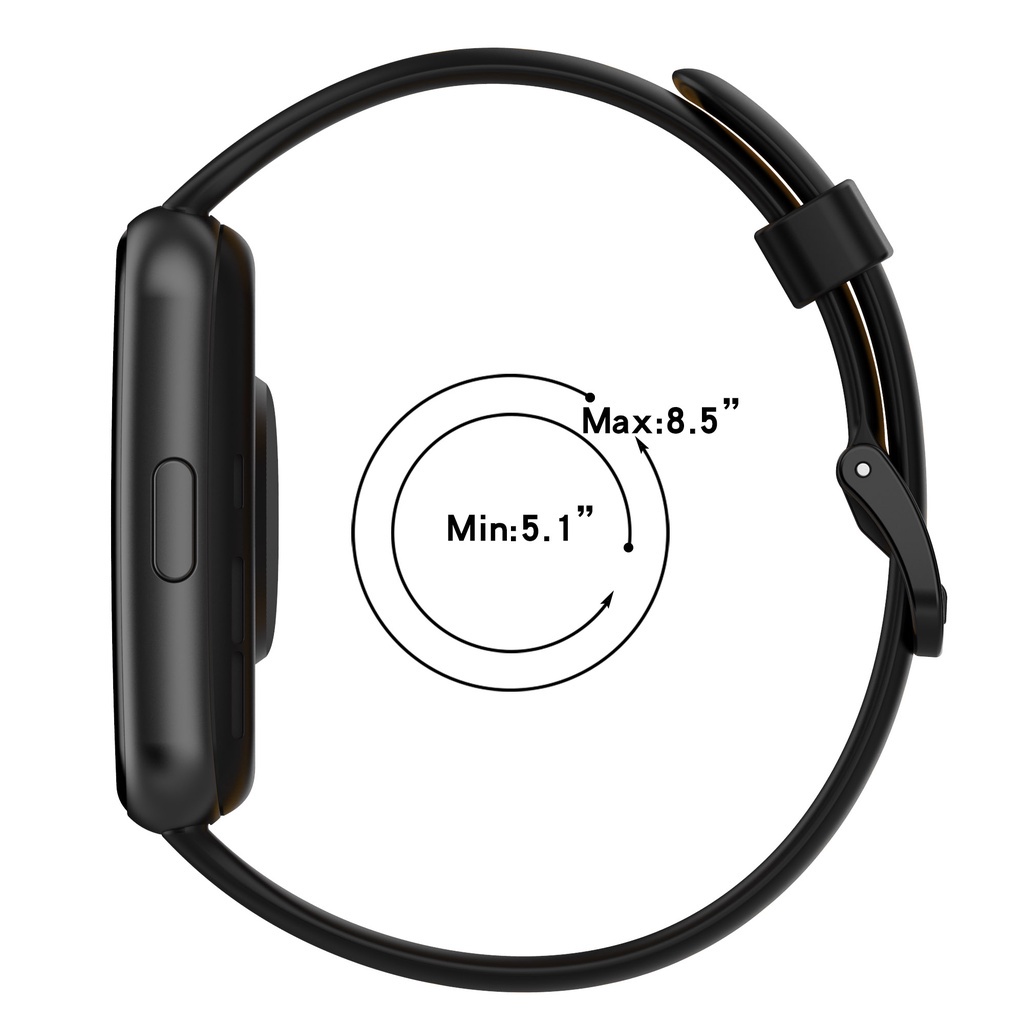 Dây Đeo Silicone Mềm Chống Nước Cho Đồng Hồ Thông Minh Huawei watch Fit2 Fit 2