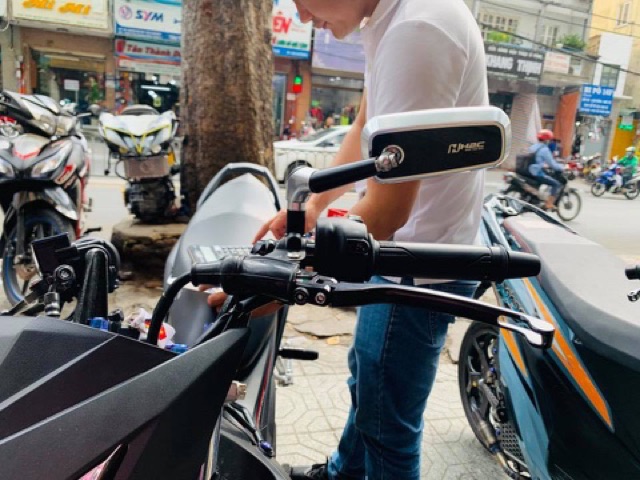 Kính H2C chính hãng gắn mọi loại xe