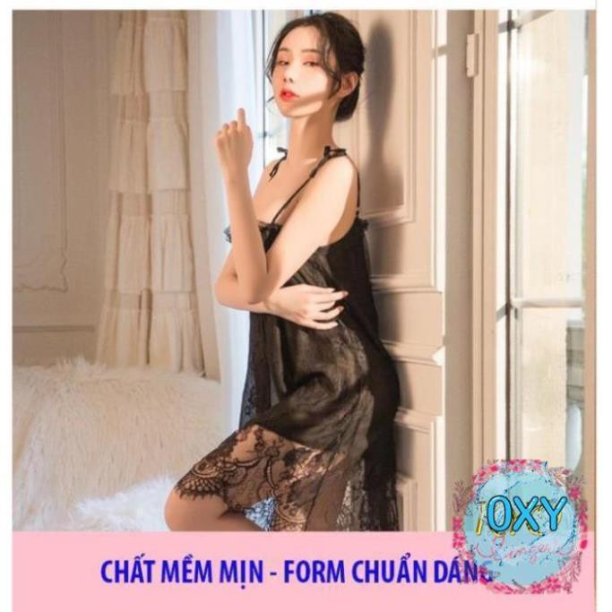 [ SIÊU PHẨM - LOẠI I] ♥Ảnh Thật♥4 màu Váy Ngủ Xuyên Thấu B1023 Đầm Công Chúa Voan Ren Cao Cấp Quảng Châu | BigBuy360 - bigbuy360.vn
