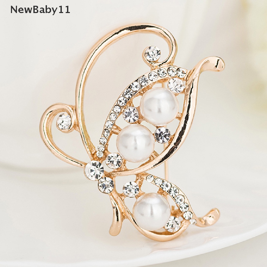 Ghim Cài Áo Hình Hoa Đính Ngọc Trai Nhân Tạo Thời Trang Cho Nữ