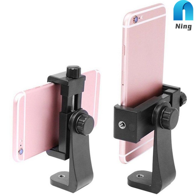 Ning Universal Smartphone Tripod Adapter Cell Phone Holder Mount for iPhone iPad