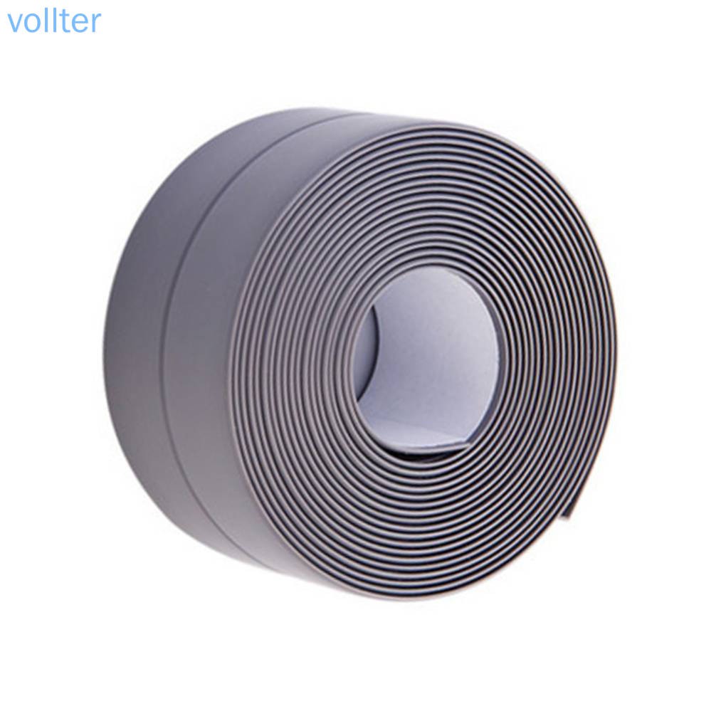 Băng keo dán viền góc/ bồn rửa chén bằng PVC chống thấm nước/ thấm bụi tiện dụng