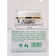 Kem Beaumore Whitening Moisture Cream Day &amp; Night 15g nha đam
