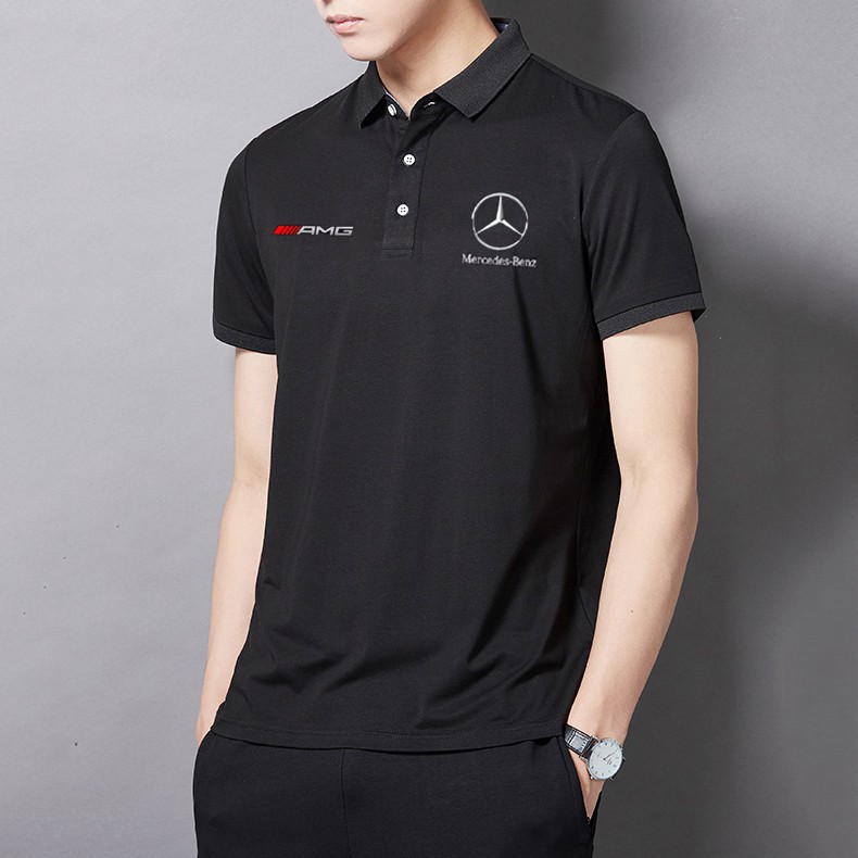 Áo Polo Nam Thời Trang In Họa Tiết Chữ AMG Hottrend Zenkonam MEN TOP 206C B