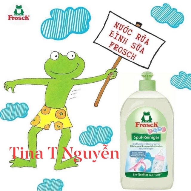 Nước rửa bình sữa cho bé Frosch