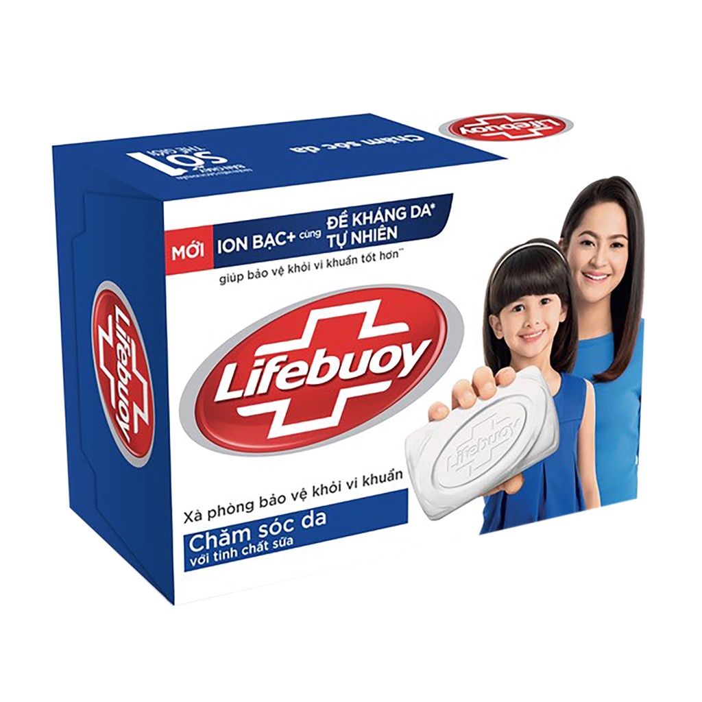 Xà Bông Cục Diệt Khuẩn Lifebuoy 90g Đỏ - Xanh Lá Khổ Qua - Xanh Chăm Sóc Da - Matcha