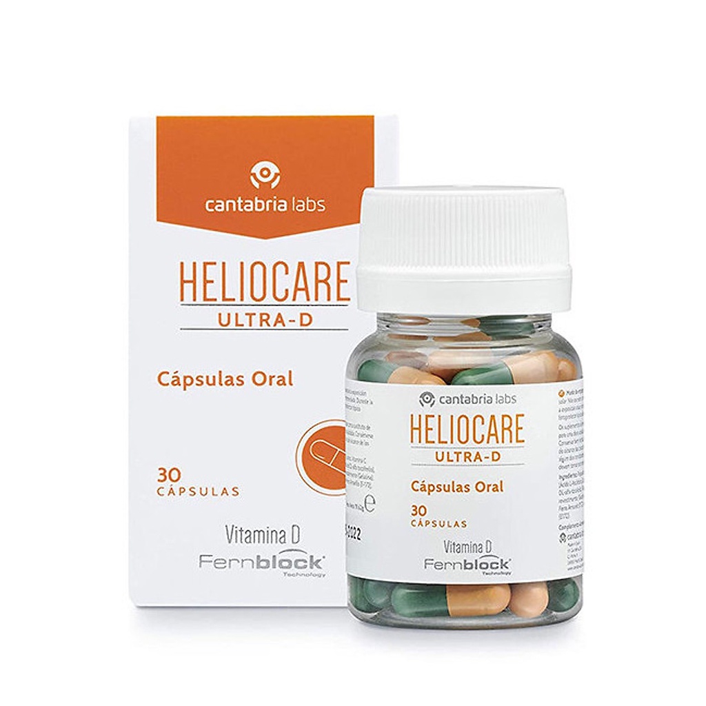 Viên Uống Chống Nắng Heliocare Ultra/ Ultra – D Oral Capsules 30 viên