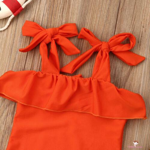 ❤XZQ-Toddler Kid Baby Girls One Piece Bikini Swimwear Swimsuit Beachwear Bathing Suit