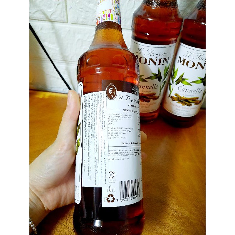[FREESHIP 50K] Siro Monin Quế chai 700ml