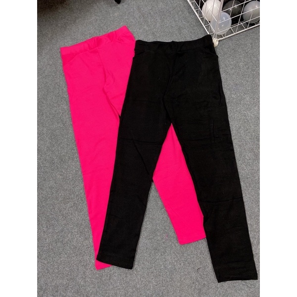 Quần legging 9 tấc nhiều màu( có túi ),quần thun nữ mặc nhà chất thun co giãn, thoáng mát , thoải mái vận động 45- 58kg