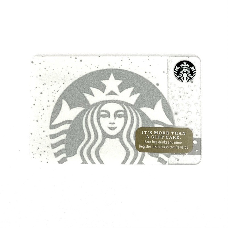 Thiệp Giáng Sinh Starbucks Hình Bông Tuyết Mùa Đông Us 2016