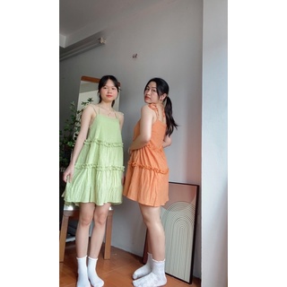 Váy xinh chất xốp không nhăn