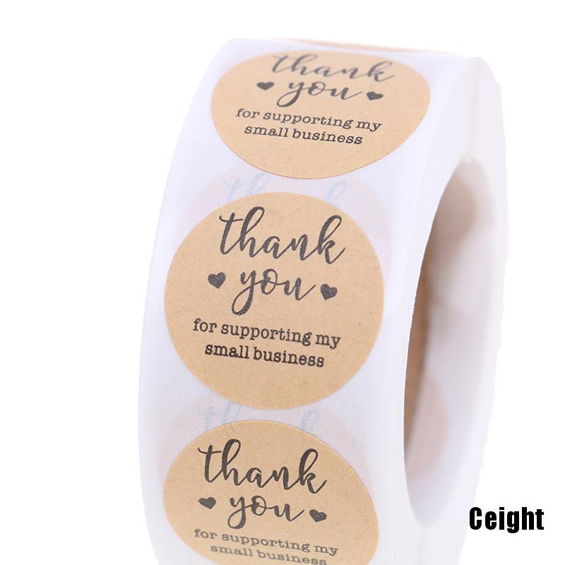 Nhãn Dán Trang Trí In Chữ Thank You