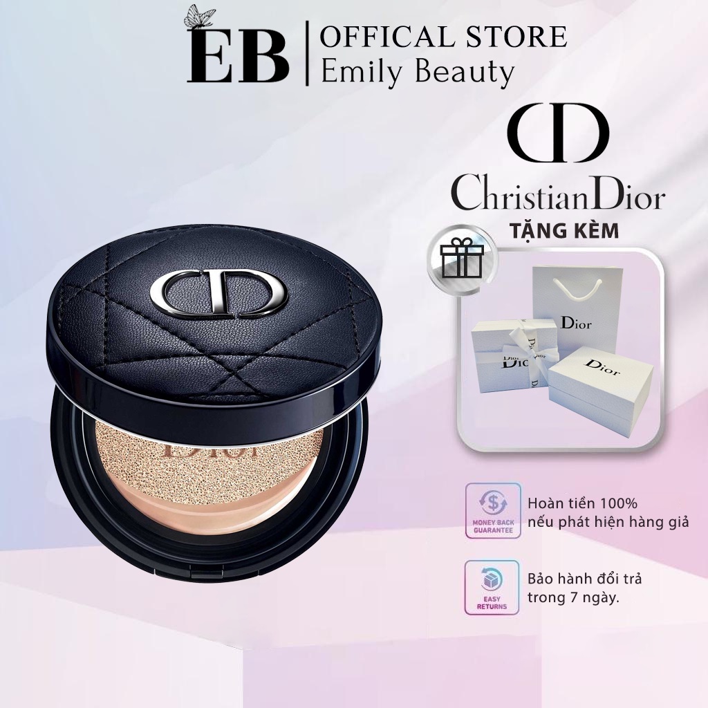 Phấn Nước Dior Forever Perfect Cushion. Lâu trôi, độ che phủ cao, giúp da đều màu, chống nắng, dưỡng ẩm