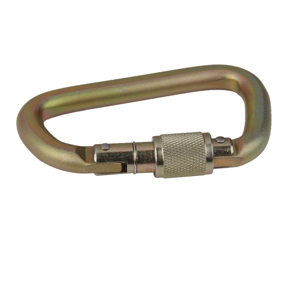 Móc khóa chữ D Carabiner leo núi chịu lực 40kn