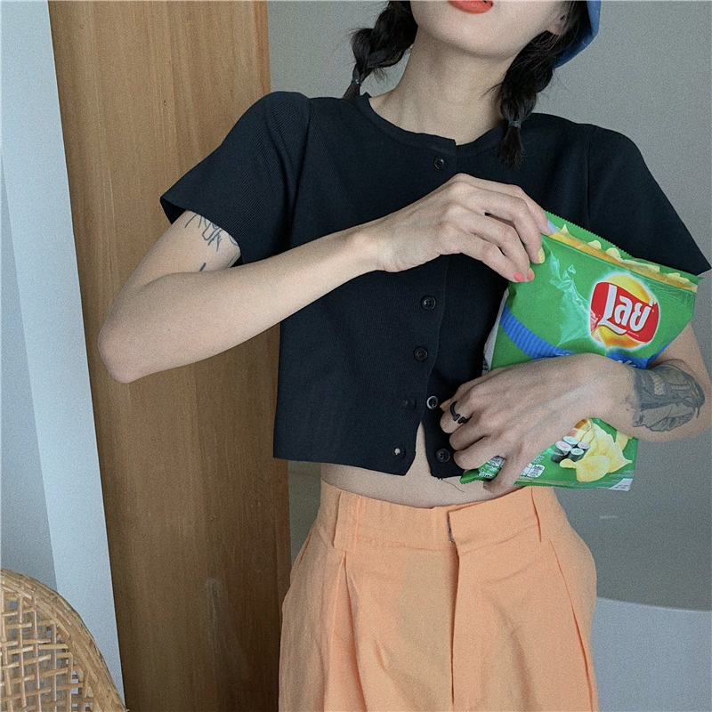 Áo Cardigan Dệt Kim Tay Ngắn / Ngắn Phong Cách Thời Trang Mới 2022 Cho Nữ