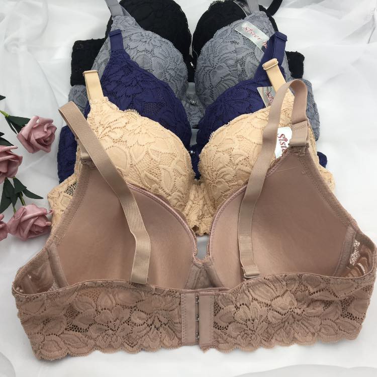 [CHÍNH HÃNG][FREESHIP] ÁO LÓT THÁI LAN BIGSIZE SISTERHOOD CÓ GỌNG QUẢ TO MÚT MỎNG REN BẢN TO 3 MÓC CUP C CHO NGỰC KHỦNG | BigBuy360 - bigbuy360.vn