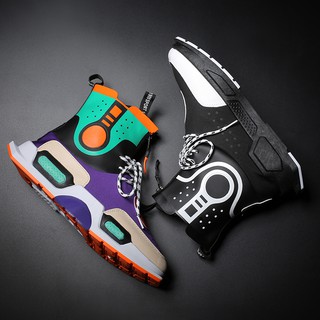 Giày Sneaker Nam Cổ Cao CT020 [Hàng Sẵn]