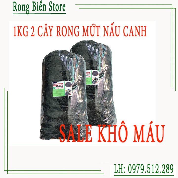 1kg rong mứt nấu canh/rong biển cháy tỏi