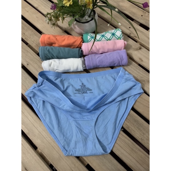 ❤️❤️ Quần lót 100% cotton xuất Pháp❤️❤️ Set 10c 152k ❤️❤️