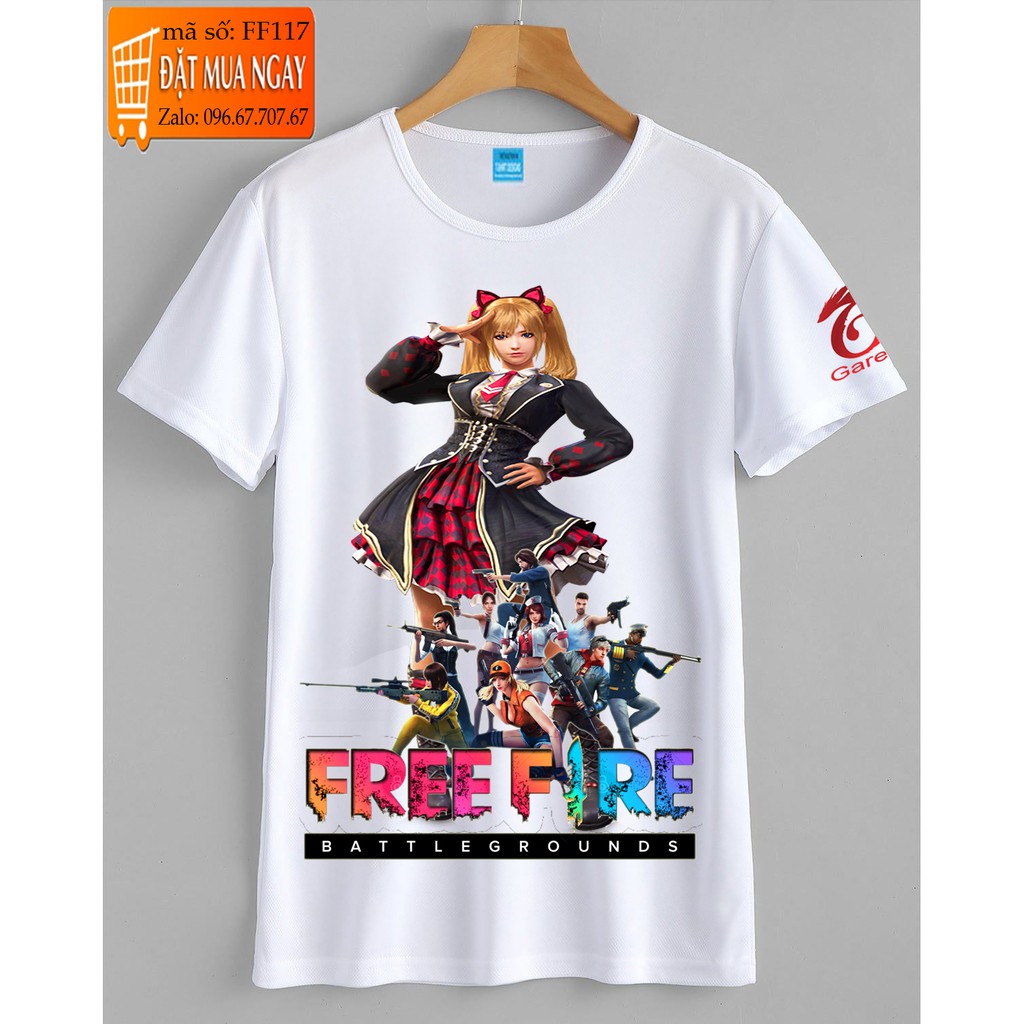 Áo thun game free fire