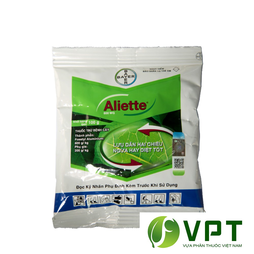 Aliette 800WG – Chuyên trị thối gốc, thối rễ Gói 100g