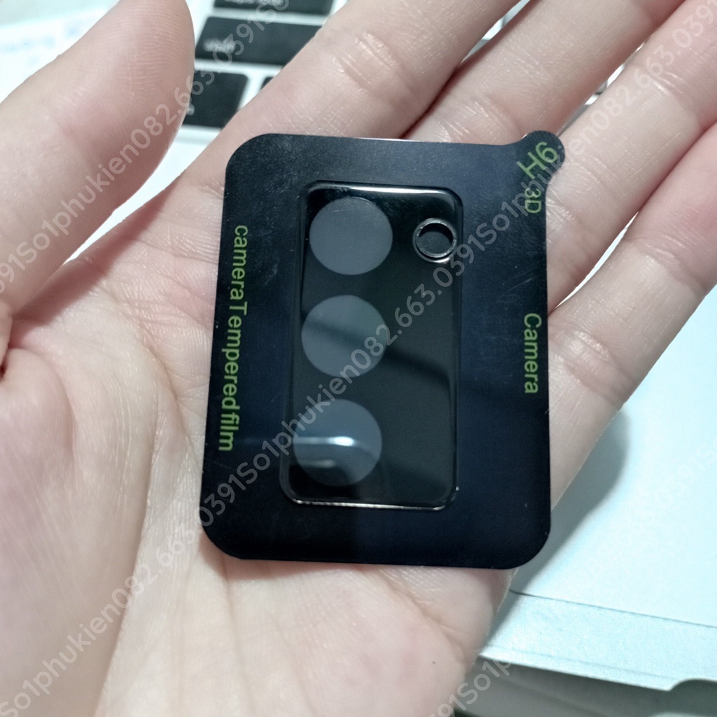 Kính cường lực camera đế đen Samsung Z Fold 2 giúp bảo vệ camera chụp hình đẹp