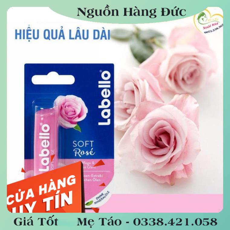 [auth] Son dưỡng môi căng mọng, mềm mịn Labello Đức [Hàng nội địa Đức Đủ Bill] [Hot]