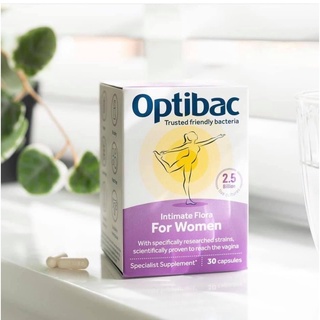 Men vi sinh Optibac Probiotics For Women, ngăn ngừa viêm nhiễm phụ khoa và đường tiết niệu cho phụ nữ, Hộp 30 viên