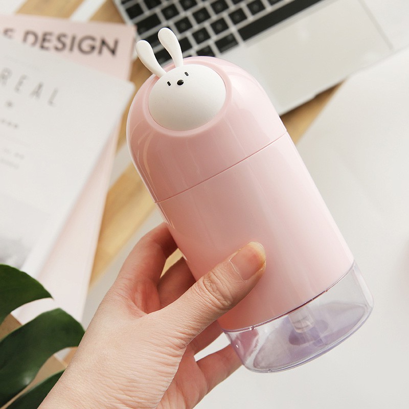 Máy xông tinh dầu, phun sương tạo độ ẩm không khí cao cấp MINIGOOD hình Gấu Nâu cute - EM019