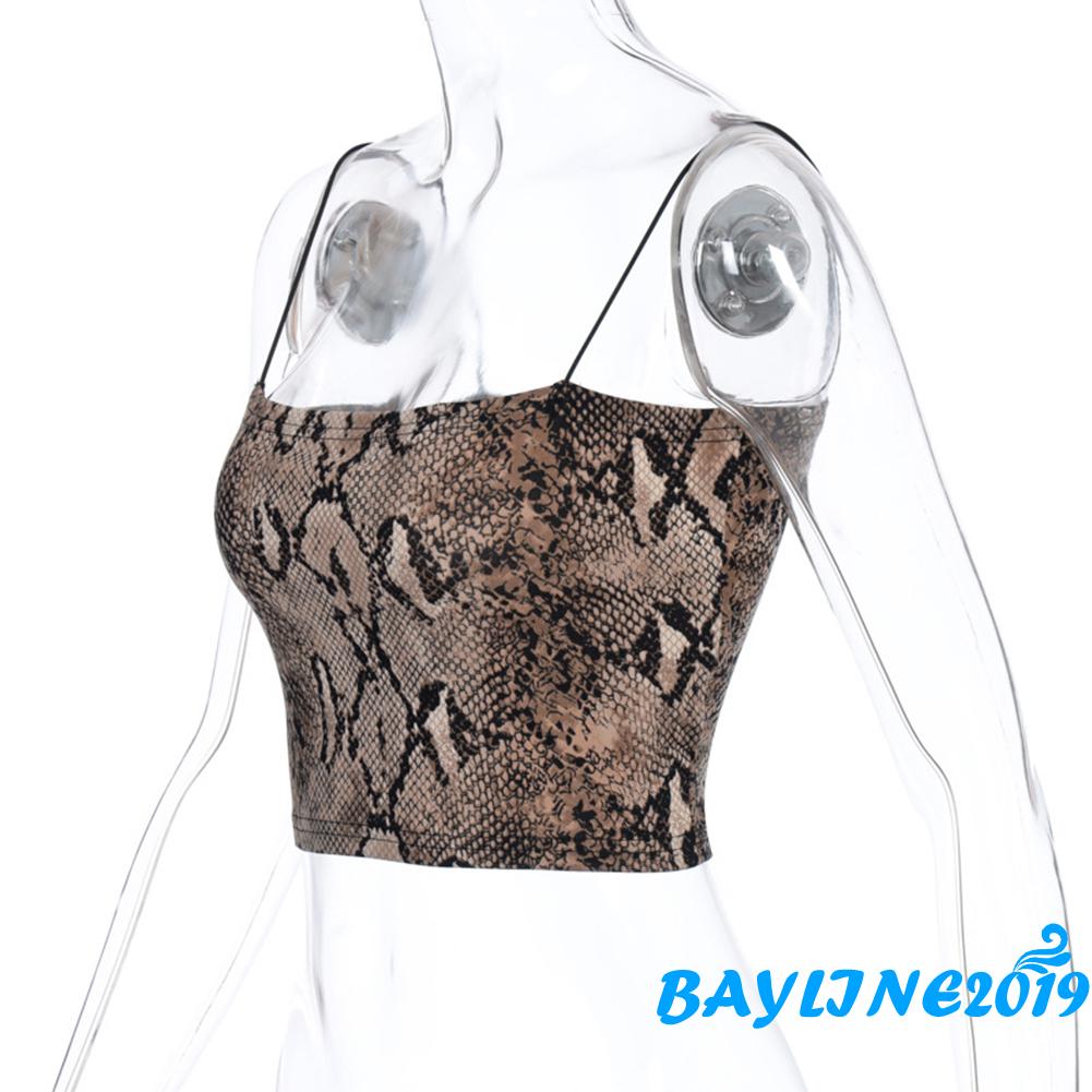 Áo Không Tay Họa Tiết Da Rắn Thời Trang Quyến Rũ Cho Nữ | BigBuy360 - bigbuy360.vn