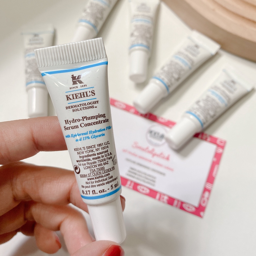 [MẪU MỚI] Tinh Chất Cấp Nước Kiiehls Hydro-Plumping Re-Texturizing Serum Concentrate Minisize 5ml