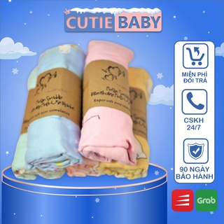 Khăn tắm sợi tre aden 2 lớp cho bé sơ sinh, trẻ 0 tháng đến n tuổi - Khăn xuất nhật cao cấp siêu mềm, siêu đẹp