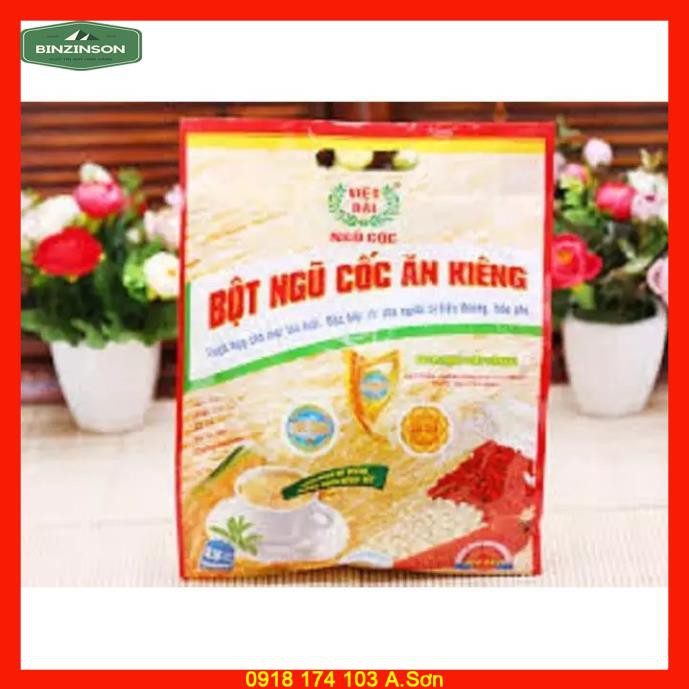 Bột Ngũ Cốc Ăn Kiêng Việt Đài 600g [ COMBO 9 TÚI ] - TẶNG MẶT NẠ SÂM CAO CẤP HÀN QUỐC