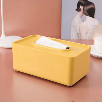Hộp Nhựa Đựng Khăn Giấy Kiểu Dáng Đơn Giản Tiện Lợi