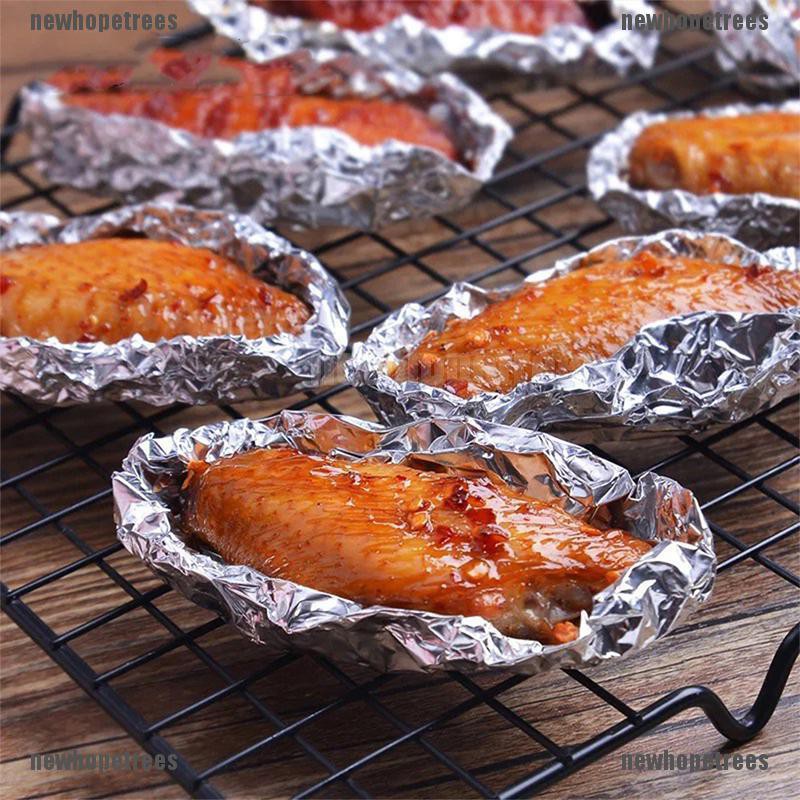 Cuộn Giấy Thiếc 10M Bọc Thực Phẩm Nướng Bbq Tiện Dụng