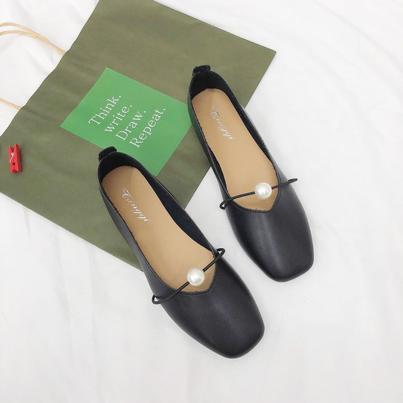 Giày bệt da nữ êm chân giày nữ GCG10 | BigBuy360 - bigbuy360.vn