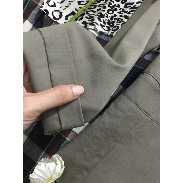 Áo Blazer Màu Xám Hàn Quốc