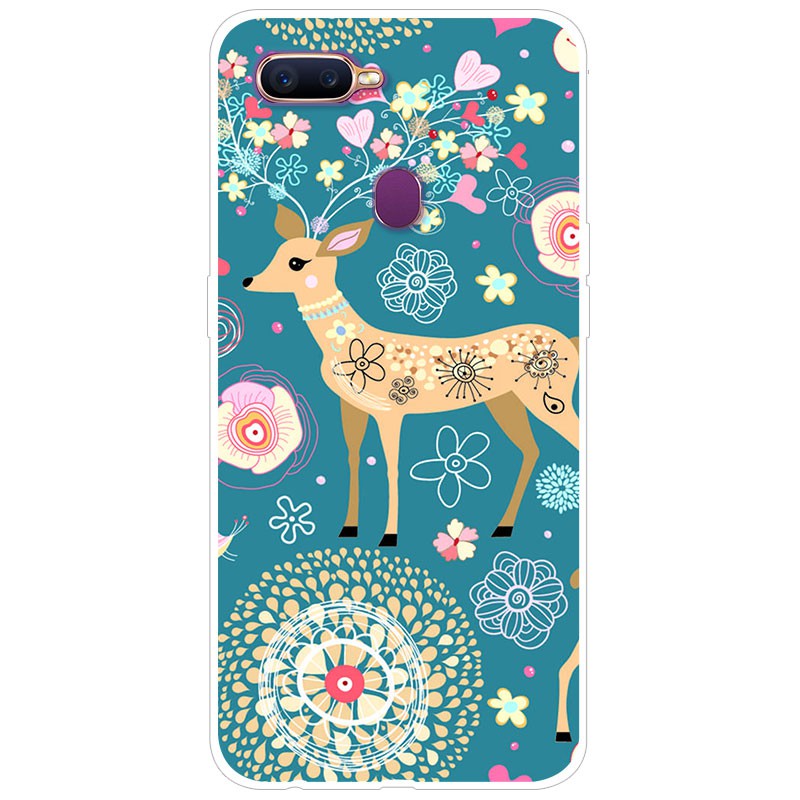 OPPO F9 Case Silicone TPU Painting Back Cover OPPO F9 OPPOF9 Soft Case