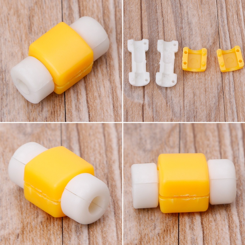 Vỏ bọc bảo vệ dây cáp sạc USB bằng nhựa tiện dụng