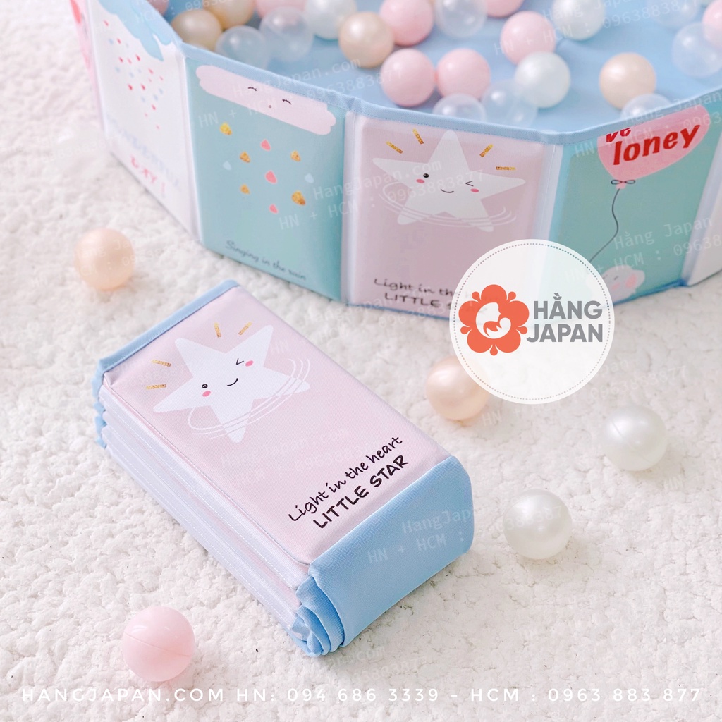 Bể bóng bể bơi gấp gọn Honper đa năng nhẹ gọn 80cm, quây bóng