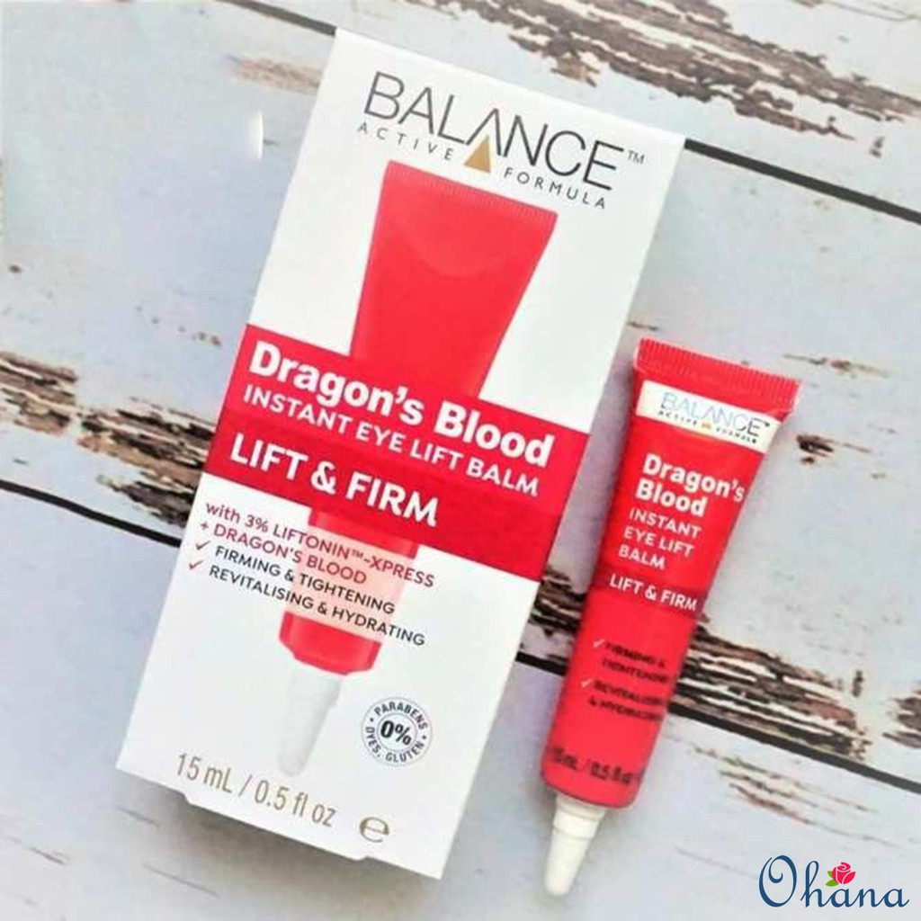 Dầu Dưỡng Giảm Quầng Thâm, Nếp Nhăn Balance Active Formula Dragon's Blood Eye Lift Balm 15ml | BigBuy360 - bigbuy360.vn