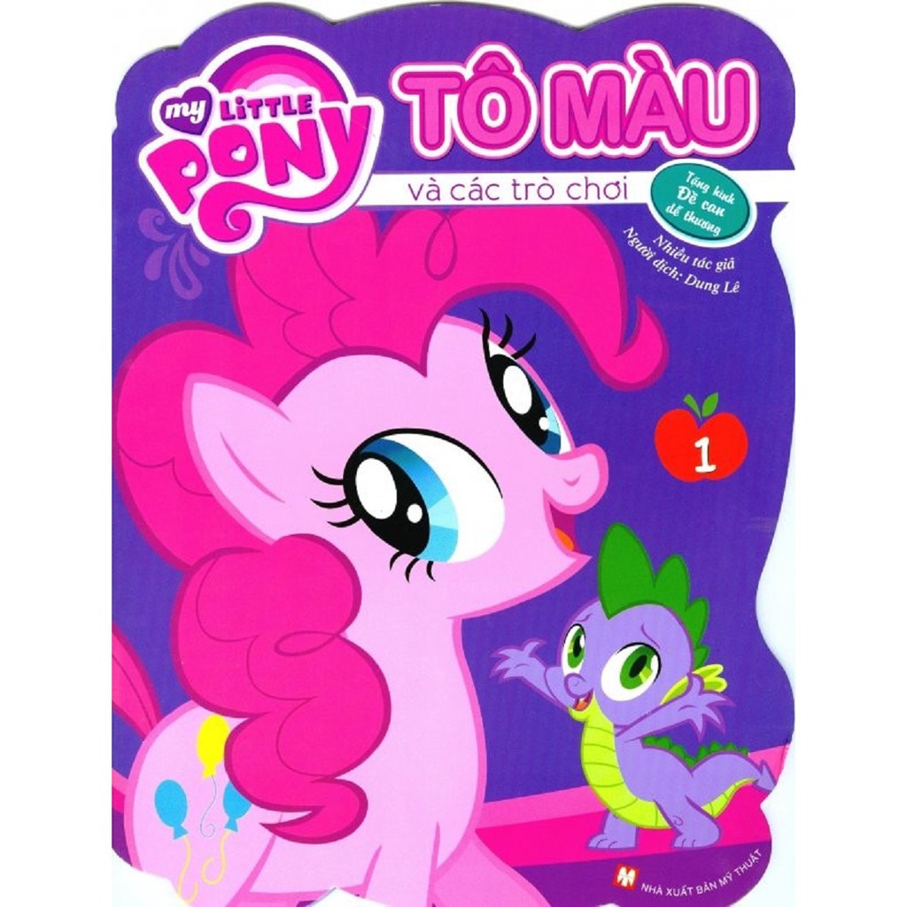 Sách - Combo My Little Pony - Tô Màu Và Các Trò Chơi (Bộ 3 Cuốn)
