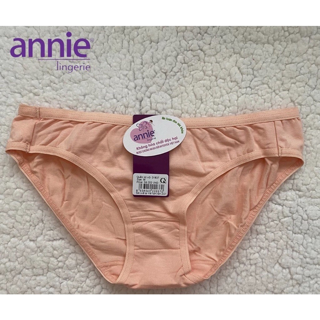 Combo 2 Quần lót nữ annie cao cấp QE837 - Chất cotton mịn mát