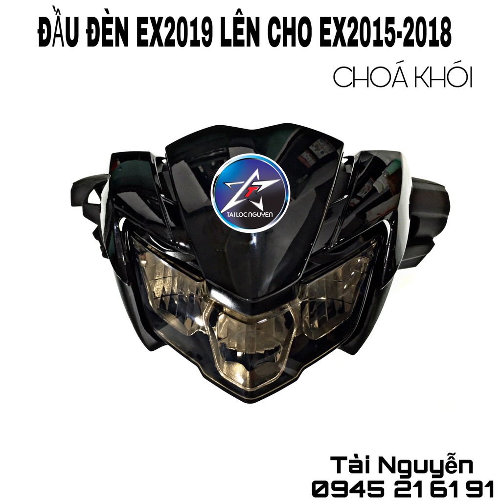 BỘ ĐẦU ĐÈN EX2019 LÊN CHO EX2015 V1 LẮP ĐỒNG HỒ ZIN Ex2015