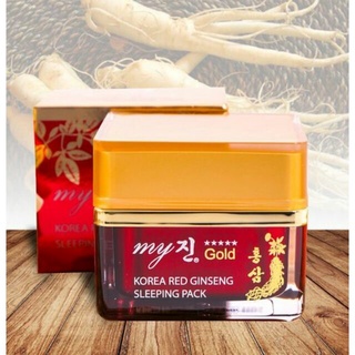 Mặt nạ ngủ hồng sâm my gold korea red ginseng sleeping pack 50ml