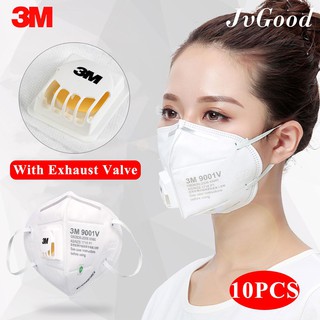 Combo 3 chiếc Khẩu trang 3M 9001V có van lọc khí chống bụi mịn PM 2.5