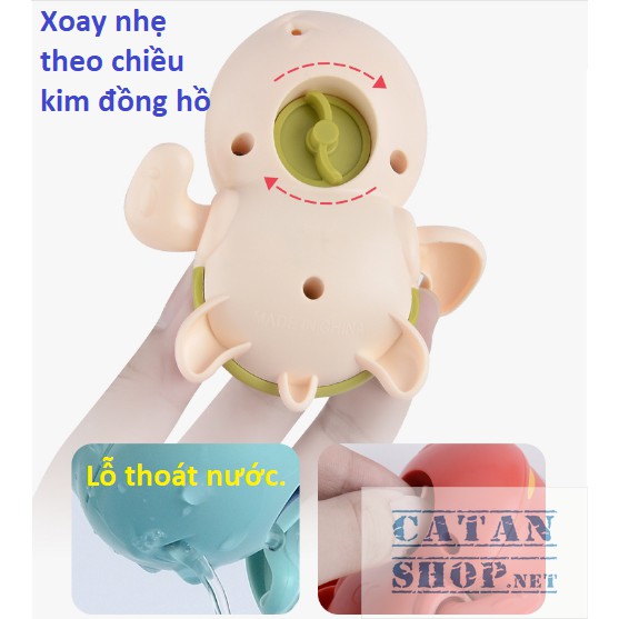 Đồ chơi thả bồn tắm hình Con Rùa mini siêu đáng yêu cho bé, Rùa bơi vặn cót ĐỒ CHƠI NHÀ TẮM RÙA BIẾT BƠI (ngẫu nhiên)